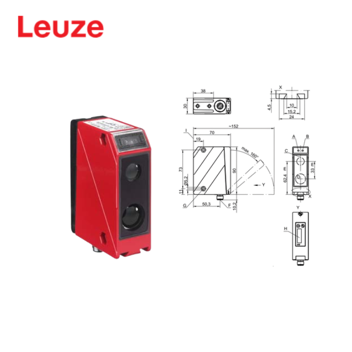 Cảm biến quang ODS 96B M/C6-600-S12 Leuze Vietnam - Ảnh 3